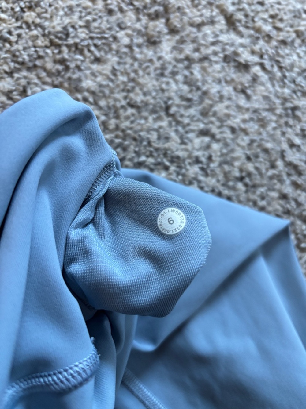 Lululemon Wunder Under High-Rise Tight 28" *Full-On Luxtreme Chambray size 6 - Picture 3 of 4